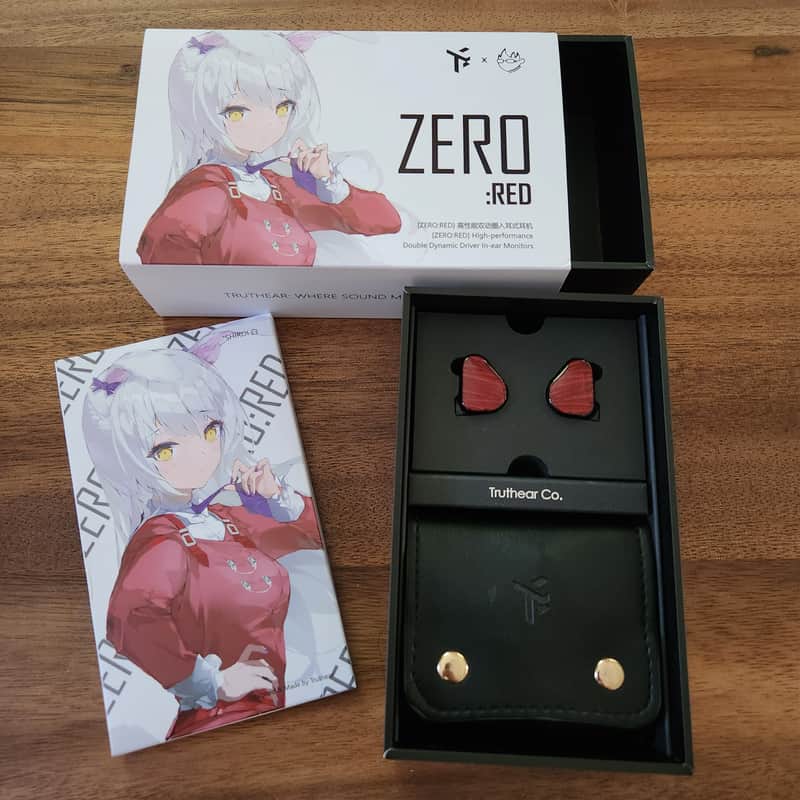 Truthear x Crinacle Zero Red IEMs w/ all original accessories image 1