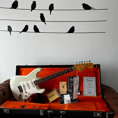 Fender Stratocaster '69 Custom Shop 2006 - Olympic White image 8
