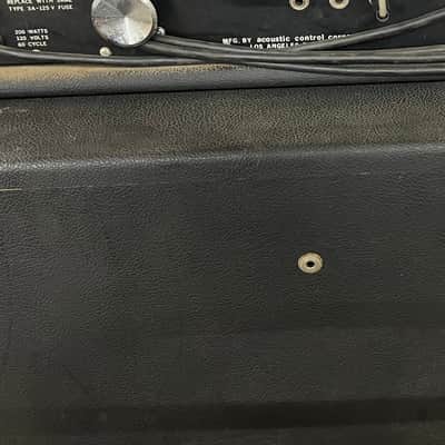 Vintage 1970s Acoustic Control Corp. Model 370 solid state Bass Amp Head & Model 301 Pair Of 1x18” Folded Horn Speaker Cabinets~LOUD~Known as “The Jaco Rig” image 23