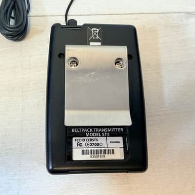Samson Stage 55 Wireless System ST5 Bodypack SR55 Receiver w/ Case & Mic image 6