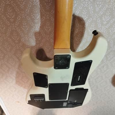 Casio Guitar Synth MIDI Built-in iPD Sound Generator PG-380 1987 - White image 8