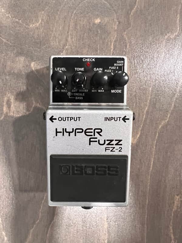 Boss FZ-2 Hyper Fuzz (Silver Label) 1993 - 1997 - Silver image 1