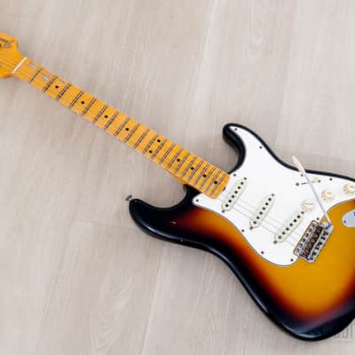 Fender Custom Shop Postmodern Stratocaster Journeyman Relic Bleached Three-Tone Sunburst image 9
