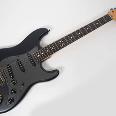 [SALE Ends June 30] [NEW] Fender Made in Japan Hybrid II 2026 Collection Stratocaster Matte Phantom Black Satin Metallic Rosewood image 1