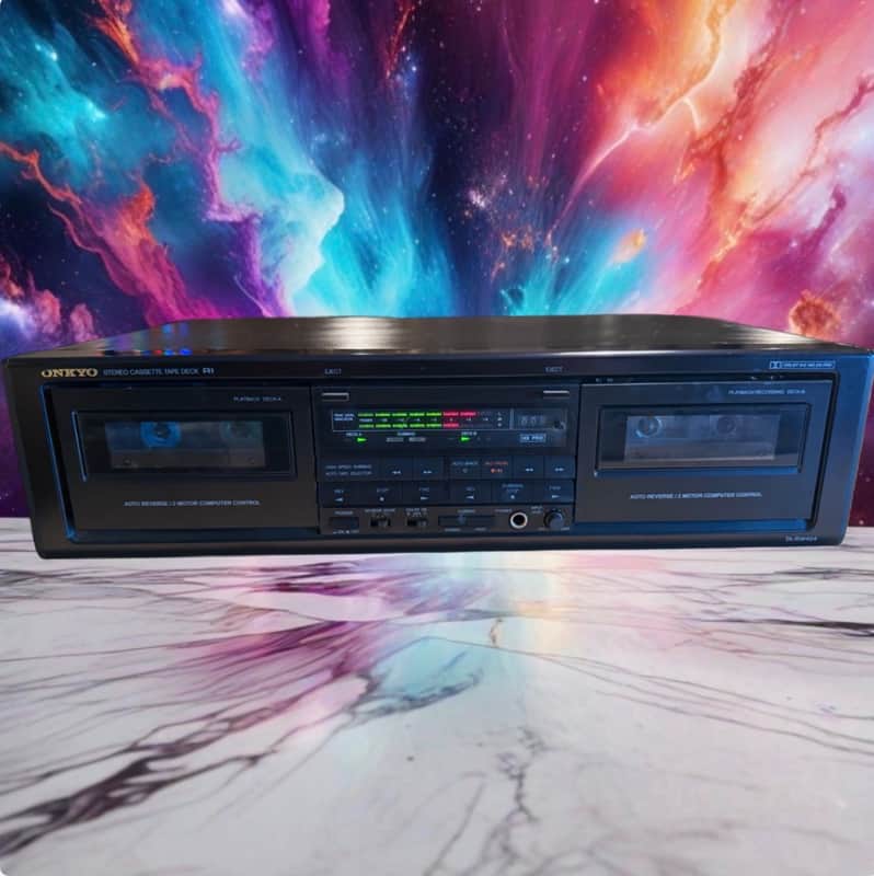 Onkyo TA-RW404 Stereo Cassette Tape Deck Player Dolby B C Auto Reverse Serviced! image 1