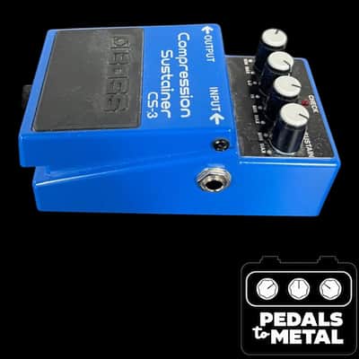 Boss CS-3 Compression Sustainer (Black Label) 1986 - 1992 - Blue - X15953 image 6