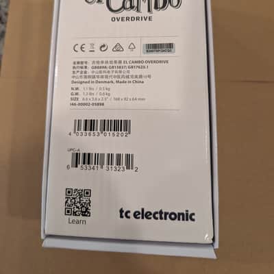 TC Electronic El Mocambo / El Cambo Overdrive 2019 - Present - Silver image 3