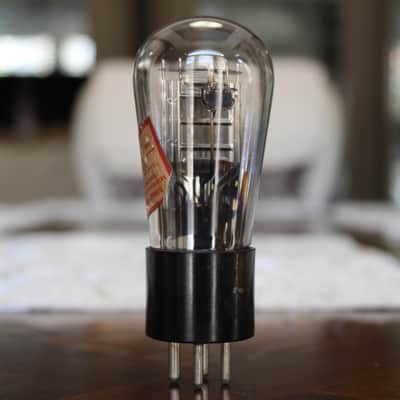 Cunningham 71A - 1930's - Globe Tube - Engraved Base - Power Triode - "Satisfaction Guaranteed" image 4