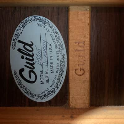 Guild D-55 1980 Natural Westerly Era Vintage USA w/ OHSC image 21