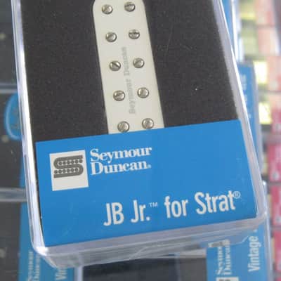 Seymour Duncan JB Jr. for Strat Bridge White SJBJ-1b image 1
