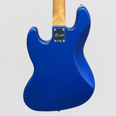 Fender Squier Classic Vibe Late '60s Jazz 4 String Electric Bass Guitar - Lake Placid Blue image 4