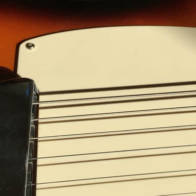 Made in USA Parchment 1-Ply ‘59 Esquire Tele Telecaster Fender Guitar Pickguard Light NOS Relic image 6