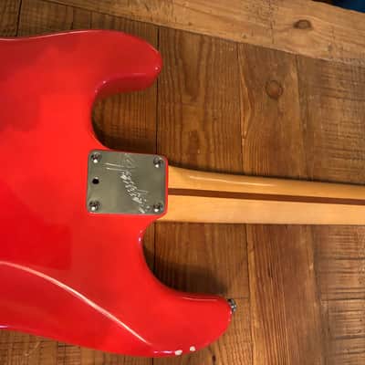 Fender Strat Plus Lace Sensors TBX Wilkinson Sperzels 1988 - Fiesta Red image 9