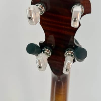 2005 Crafters of Tennessee Maple Classic 5-String Resonator Banjo, Curly Maple Flathead image 10