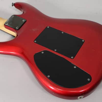 1987 Ibanez 540R Radius Series Floyd Rose HSS MIJ Jewel Red Finish w/HSC image 12