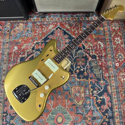 NEW Fender FSR Traditional II 60’s Jazzmaster Ishibashi Music Exclusive - Mystic Aztec Gold image 5