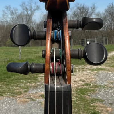 Old Violin labeled “Friedrich August Glass” 4/4 image 10