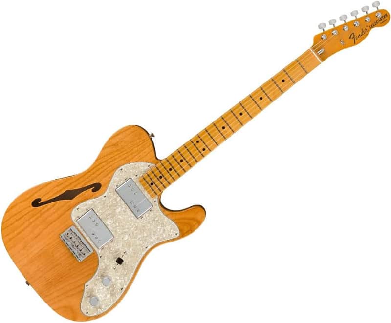 Fender American Vintage II 1972 Telecaster Thinline - Aged Natural image 1