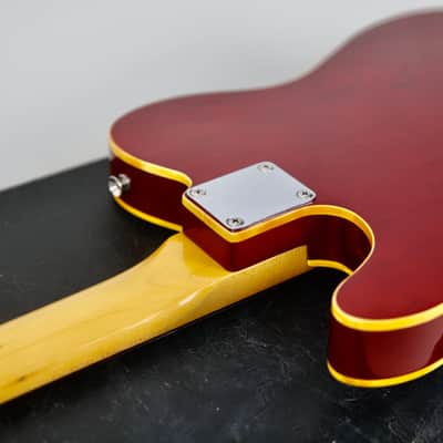 1981 Tokai TE-70WR Breezysound Telecaster MIJ See-Through Red 1-Piece Sen Body w/ OHSC image 21
