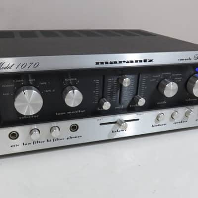 MARANTZ 1070 INTEGRATED STEREO AMPLIFIER SERVICED FULLY RECAPPED MINT image 1