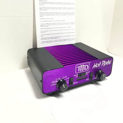 THD Hot Plate Power Reactive Attenuator 8 Ohm Purple Volume Control Load Box Amp Power Soak w Manual image 5