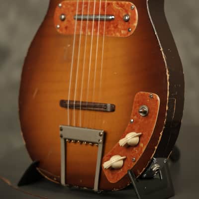 early 1950's Kay K-125 thru-neck image 7