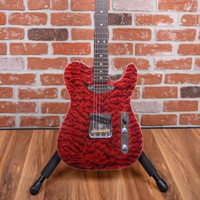 Fender Custom Shop QMT Telecaster NOS Master Built by David Brown Ruby Red 2025 w/OHSC (B-Stock) image 4