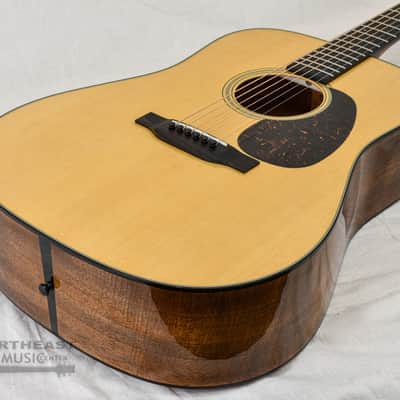 C.F. Martin Custom Shop Dreadnought w/ Figured Koa Back & Sides (Used) image 9