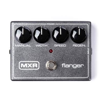MXR M117R Flanger Guitar Effect Pedal - Black image 1