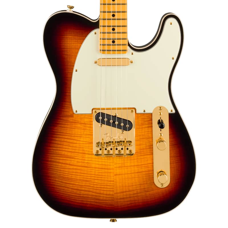 Used Fender 75th Ann American Professional Custom Telecaster 2-Color Sunburst image 1