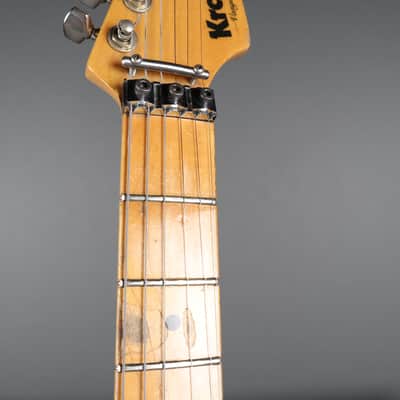 Kramer Vanguard USA 1982 Two Tone Trans Red Zebra image 20
