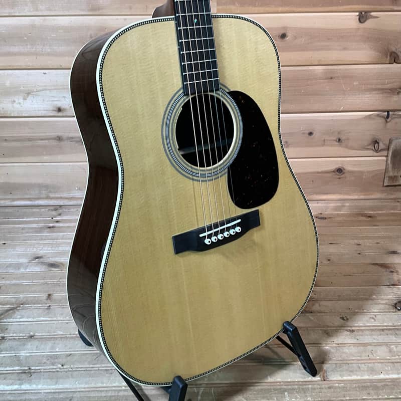 Martin HD-28E Acoustic Guitar - Natural image 1