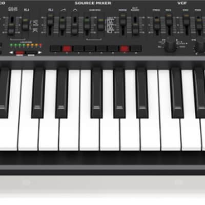 Behringer MS-1-BK ,MS 101 ,32-Key keyboard Analog Mono Synth w/Arpeggiator Black //ARMENS//