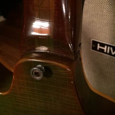 The first Hamer Standard Bass! Custom Built for Cheap Trick’s Tom Petersson 1974 Green Sunburst image 6