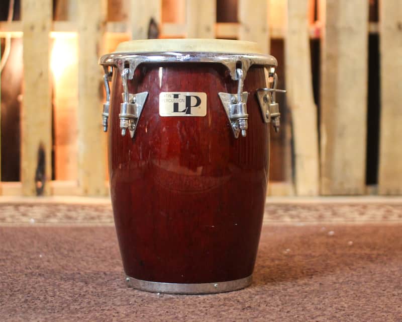 Used LP 9" Wine Red Junior Conga image 1