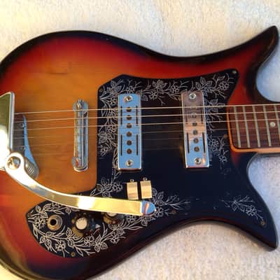 Teisco ET-200 (Tulip) 1960's Sunburst image 1
