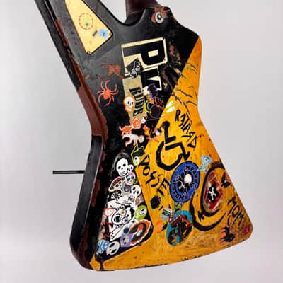 Hamer Custom Explorer 1980s 4 digit serial Orig. HSC, hang tag and era Photo! image 6