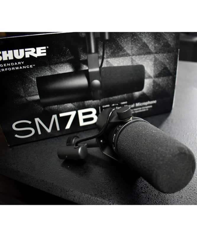 Shure SM7B Large Diaphragm Dynamic Vocal Microphone image 1