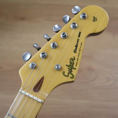1980's Yamaha Japan SR450S Super Rocknroller Stratocaster (Black) image 2