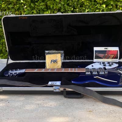 ♚TIMEWARP♚RARE♚2009 Rickenbacker 370-12 String ♚ MIDNIGHT BLUE ! ♚360♚£80 SETUP♚ image 2
