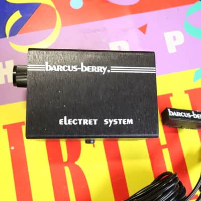 Barcus-Berry Transducer Microphone Clip On Instrument Electret Active Pre-Amp image 13
