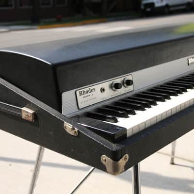 Rhodes Mark I Stage 88-Key Electric Piano 1978 - Black Rounded Top image 4