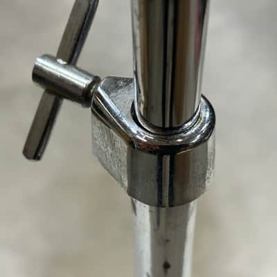 Ludwig Hercules Swivel foot/tube leg Straight Cymbal Stand (1285-CyS-12275) early 70's - chrome image 6