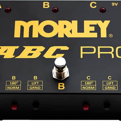 Morley ABCPRO Multi Amp Selector Pedal with Reverse Polarity & Ground Lift Switches image 4