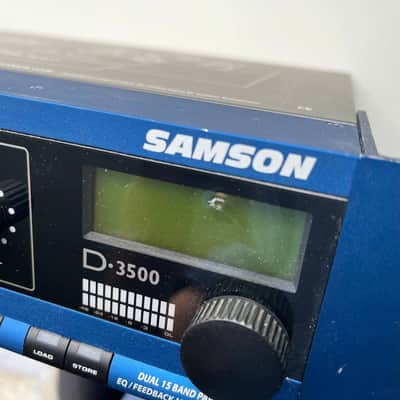 SAMSON D-3500 Parametric Equalizer and Feedback Management image 6