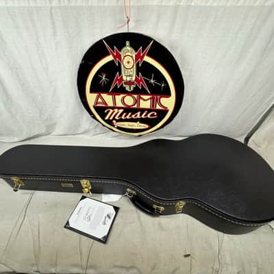 Gibson USA Custom Shop Les Paul Custom Guitar with COA + Case - Ebony / Black image 2