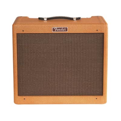 Fender Blues Junior Laquered Tweed 15W 1x12 Tube Combo Amp image 1