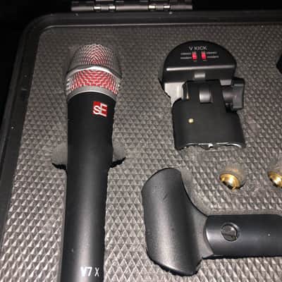 sE Electronics V PACK Arena Drum Microphone Kit 2019 - Present - Black image 5