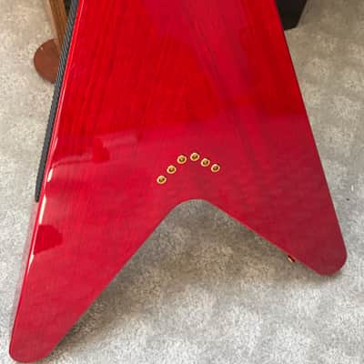 Hamer Korina V 1998 - Translucent Red image 7