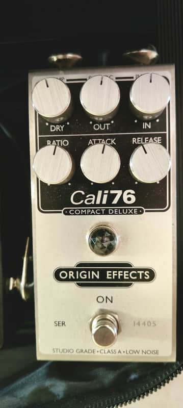 Origin Effects Cali76 Compact Deluxe Compressor 2010s - Silver image 1